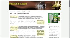 Desktop Screenshot of gertstrand.com