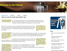 Tablet Screenshot of gertstrand.com